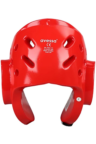 Süpertrend AVESSA TKSK-100 RED-L TAEKWONDO KASKI L BEDEN KIRMIZI - 9