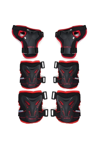 Süpertrend KORUYUCU SET PRT 78 SİYAH & KIRMIZI LARGE