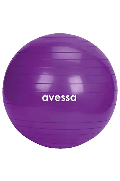 Süpertrend AVESSA 55 CM POŞETLİ PLATES TOPU POMPASIZ MOR PLT-55 PURPLE