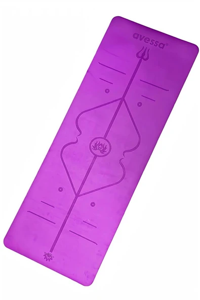 Süpertrend AVESSA RYM-PURPLE KAUÇUK YOGAMAT LİLA RENK 183*68*0,5 CM