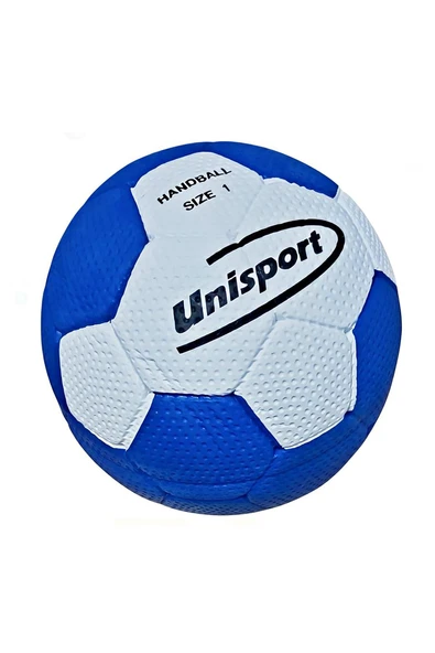 Süpertrend HB-MSC0101-1 UNISPORT CELLULER RUBBER HENTBOL TOPU 1 NO LACİVERT-BEYAZ