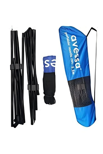 Süpertrend AVESSA PTF-200 PORTATİF TENİS FİLE SET 6,1 MT - 2