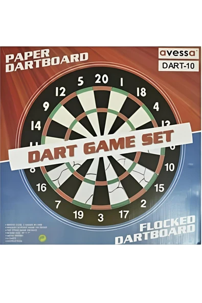 Süpertrend DART-10 AVESSA AMATÖR DART 18" + 6*18 GR OK RENKLİ KUTU (6) - 4