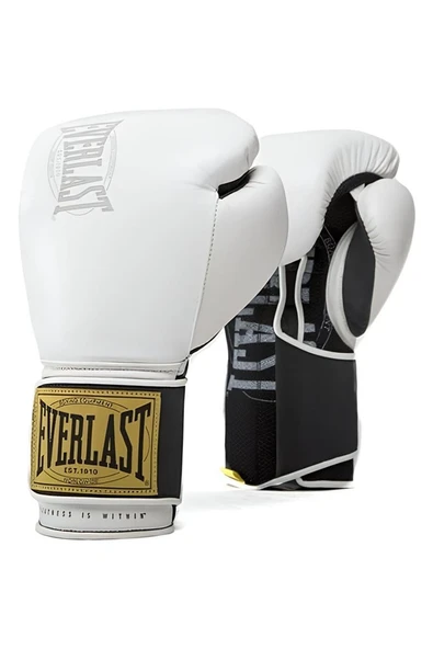 Süpertrend Everlast 1910 Classic GL Trg Glove 16 Oz White 721381-70