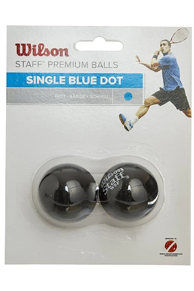 Süpertrend SQUASH TOPU STAFF SQUASH 2 BALL BL DOT ( WRT617500