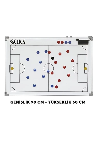 Süpertrend SCX 1301 FUTBOL TAKTİK TAHTASI DUVAR TİPİ