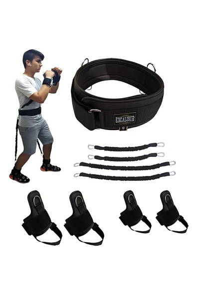 Süpertrend GÖLGE BOKSU FITNESS DİRENÇ LASTİĞİ SETİ M