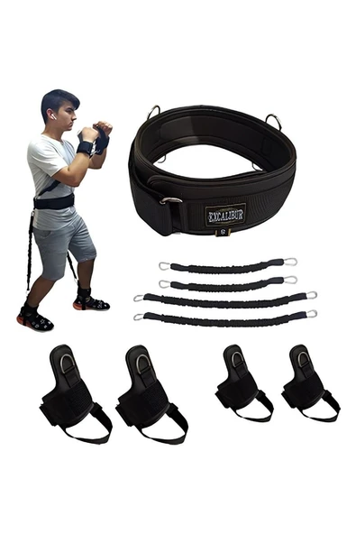 Süpertrend GÖLGE BOKSU FITNESS DİRENÇ LASTİĞİ SETİ L