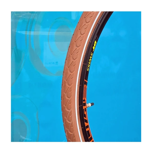 Bike and Art Brownie - Kahverengi 700X45C / 28×1.75 Lastik Takımı Ön-Arka / İç-Dış