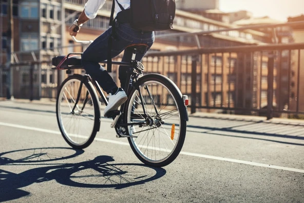 Bike And Art 22.2mm Rahat Dik Oturuş Şehir Bisikleti Gidon ve Boğaz Takımı - 3