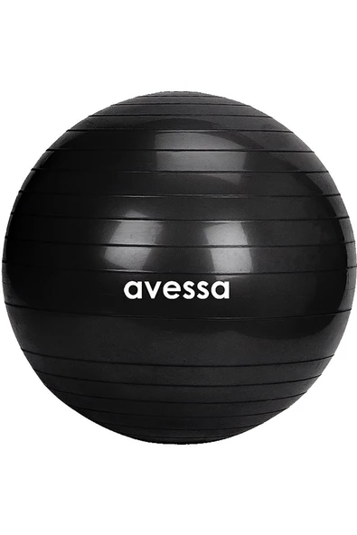 Süpertrend AVESSA BPT-55 BLACK 55 CM PLATES TOPU POŞET AMBALAJ SİYAH