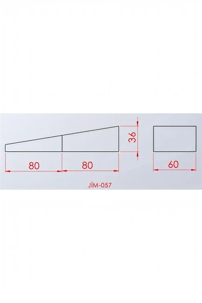 Süpertrend KATLANIR ÜÇGEN MİNDER (60*160*36) - 2