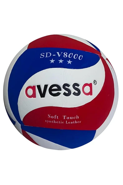 Kruvazör AVESSA VEL-100 VOLEYBOL TOPU BEYAZ-KIRMIZI-LACİVERT