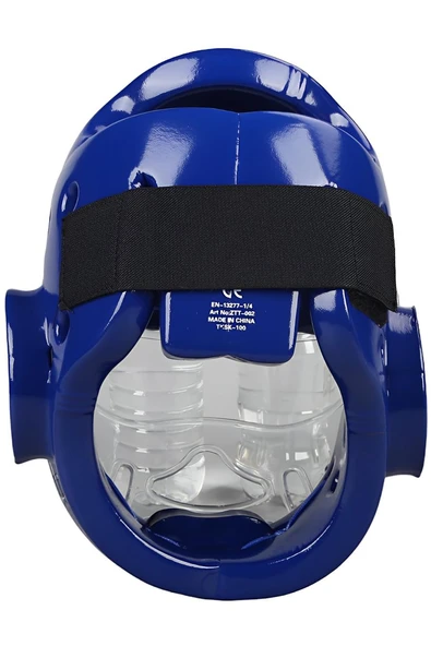 Süpertrend AVESSA TKSK-100 BLUE-M CAMLI TAEKWONDO KASKI M BEDEN MAVİ - 8