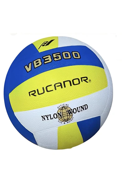 Kruvazör VB-2735714705 RUCANOR VB3500 CELLULER RUBBER VOLEYBOL VB3500 BEYAZ-LACİVERT-SARI