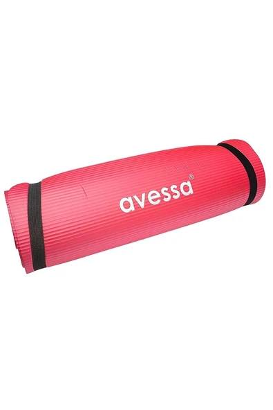 Kruvazör NBR YOGA PİLATES MATI 10 MM KIRMIZI - 4