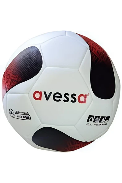 Kruvazör AVESSA HFT-4000-100 HYBRİD FUTBOL TOPU SİYAH\KIRMIZI - NO: 4 / 365 GR