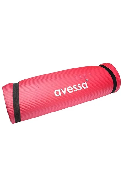 Kruvazör NBR YOGA PİLATES MATI 10 MM KIRMIZI - 2