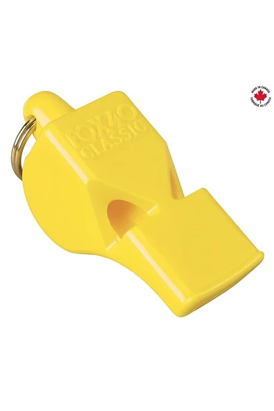 Kruvazör CLASSIC SAFETY DÜDÜK SARI BİLEKLİKLİ 9935-0200