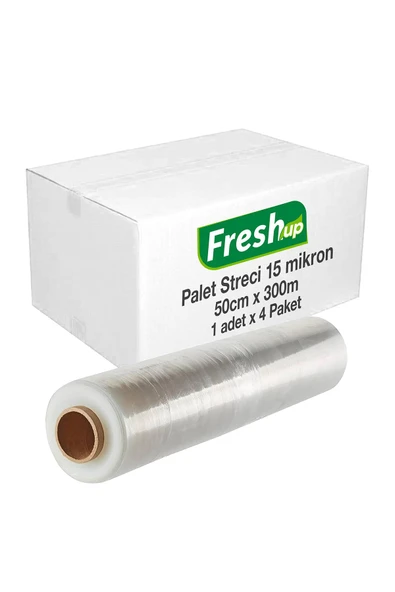 Süpertrend  Fresh Up Palet Streci 50 Cm X 300 M 15 Mic X 4 Adet (koli)