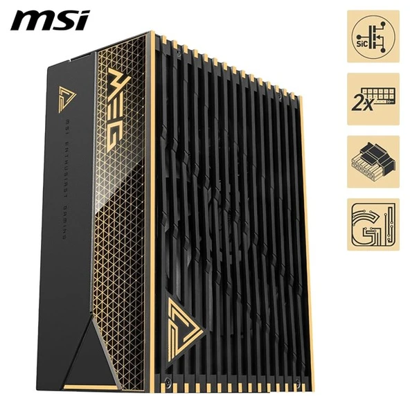 MSI 1600W 80+ TITANIUM MEG AI1600T PCIE 5.1 TAM MODÜLER POWER SUPPLY - 2