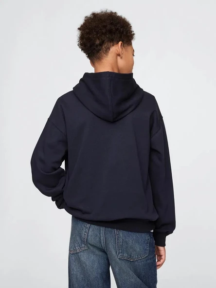 Gap V-Frch Ft Bas Hırıtage Logo Çocuk Sweat 743959006 - 4
