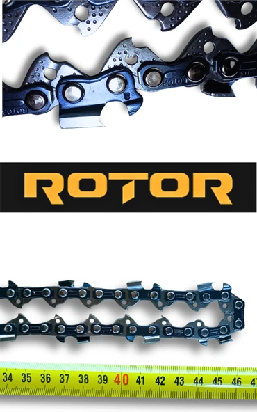 ROTOR 3/8 1.3 T52 25 diş Motorlu Testere Zinciri - Resim 2