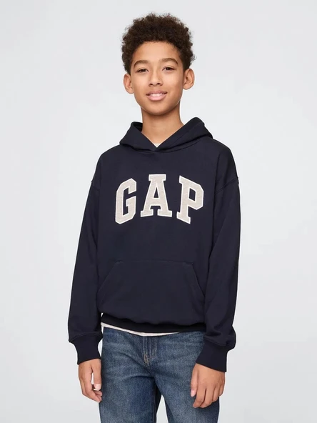 Gap V-Frch Ft Bas Hırıtage Logo Çocuk Sweat 743959006