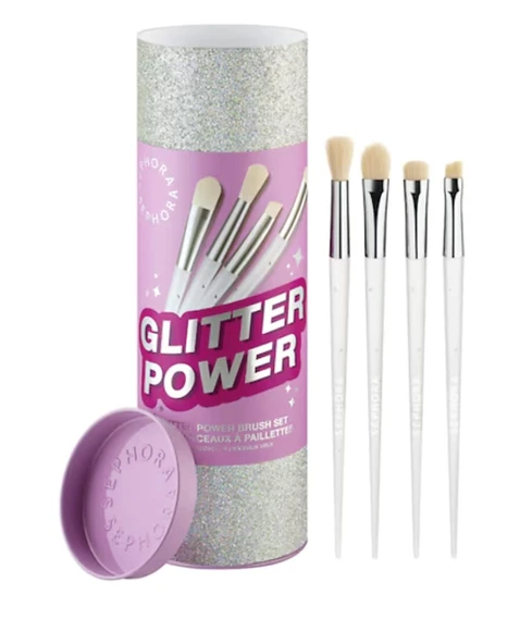 SEPHORA COLLECTION Glitter Power Brush Set - 4'lü Far Fırçası Seti - 1