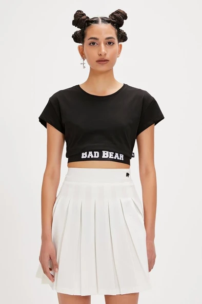 Bad Bear Della 24.03.07.005S Siyah Kadın Tişört - 1