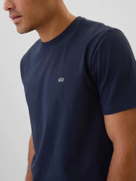 Gap V-Frch Everyday Soft Mıcro Logo Erkek Tişört 502022003 - 3