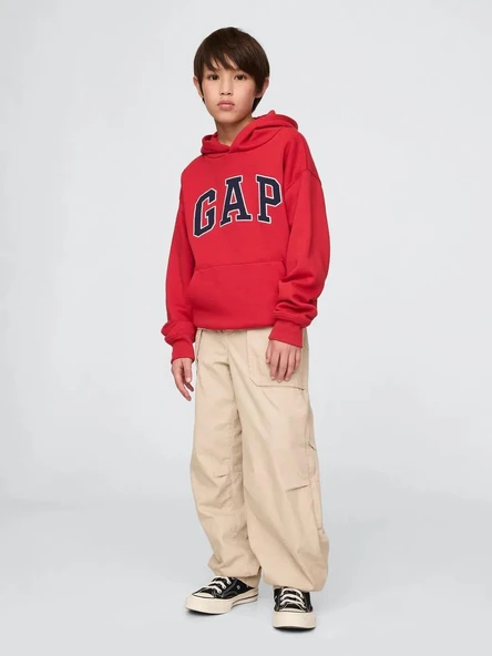 Gap V-Frch Ft Bas Herıtage Logo Çocuk Sweat 743959005 - 3