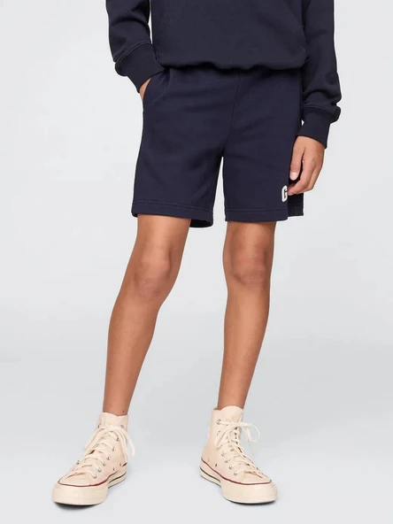 Gap V-Frch Ft Logo Çocuk Şort 890929006 - 3