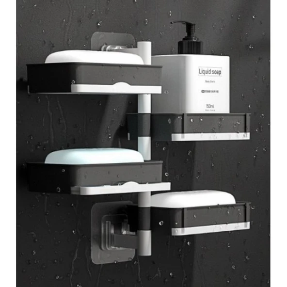 4 Raflı Banyo Organizatör