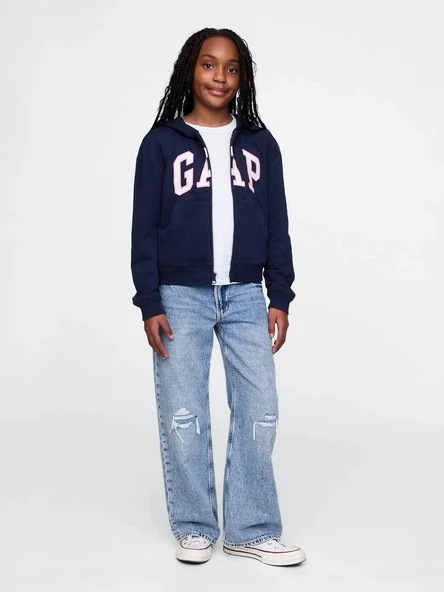 Gap V Frch Ft Logo Çocuk Sweat 746744002 - 3
