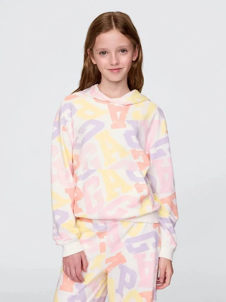 Gap V-Frch Sp Logo Çocuk Sweat 723295001