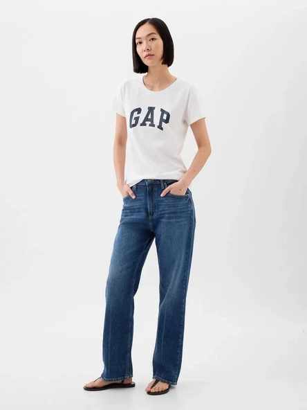 Gap V-Ss Logo Classıc Kadın Tişört 729555012 - 3