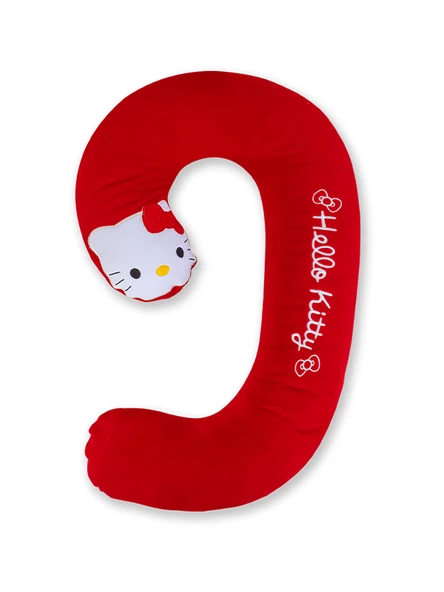 Çocuk oyun ve uyku yastığı-aktivite yastığı 1.sınıf lüks Polar kumaş (hello kıtty)