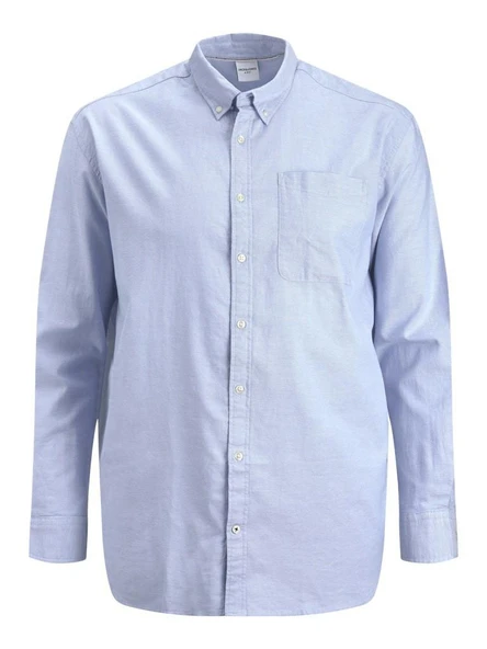 Jack Jones Oxford Plus Büyük Beden Erkek Gömlek 12286178