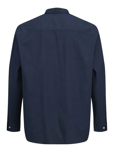 Jack Jones Oxford Plus Büyük Beden Erkek Gömlek 12286178 - Resim 2
