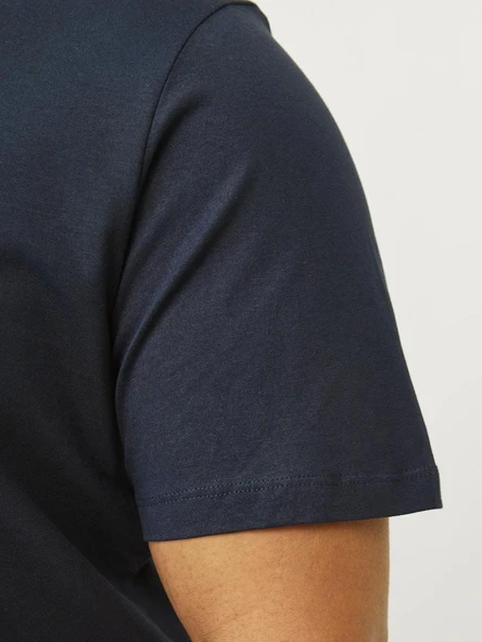 Jack Jones Corp Logo Play Plus Erkek Tişört 12243630 - 4