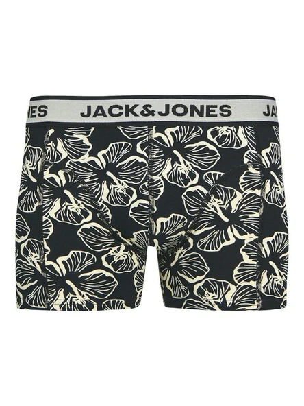 Jack Jones Lıam Flower 3 Lü Paket Erkek Boxer 12286178 - 3