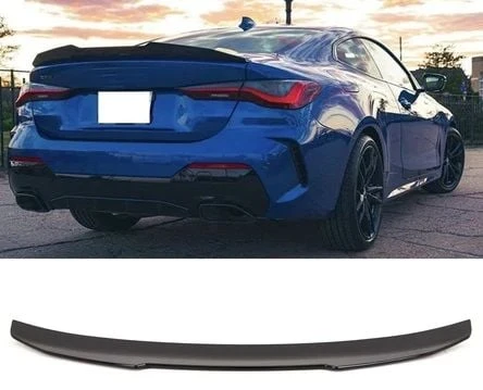 AUTOGP Bmw g22 psm yarasa bagaj üstü spoiler siyah boyalı plastik 2020+ - 3