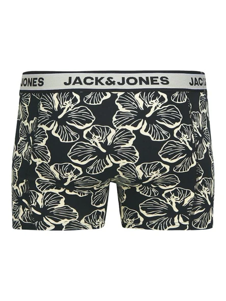 Jack Jones Lıam Flower 3 Lü Paket Erkek Boxer 12286178 - 2