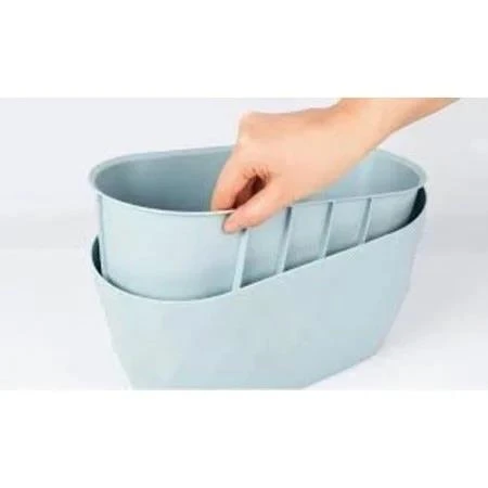 Omnipazar KRS-471 Dekoratif Yakamoz Balkon Saksı 3.5 Litre No 1 - Resim 4