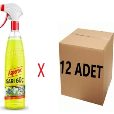 Asperox Sarı Güç Temizleyici 1 kg x 12 Adet