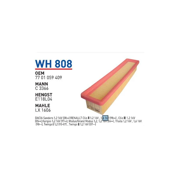 WH808 ürün görseli 1