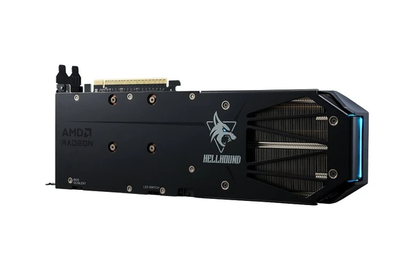 POWERCOLOR HELLHOUND RX9060XT 16GB (RX9060XT 16G-L/OC) EKRAN KARTI - 5