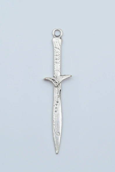 The Legend Of Zelda Kılıç Gümüş Kaplama Kolye Ucu ürün görseli 1