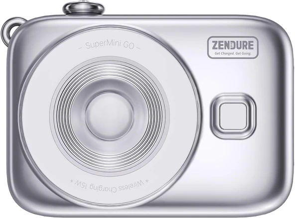 Zendure SuperMini GO 10.000 mAh SPACE SILVER - Resim 2